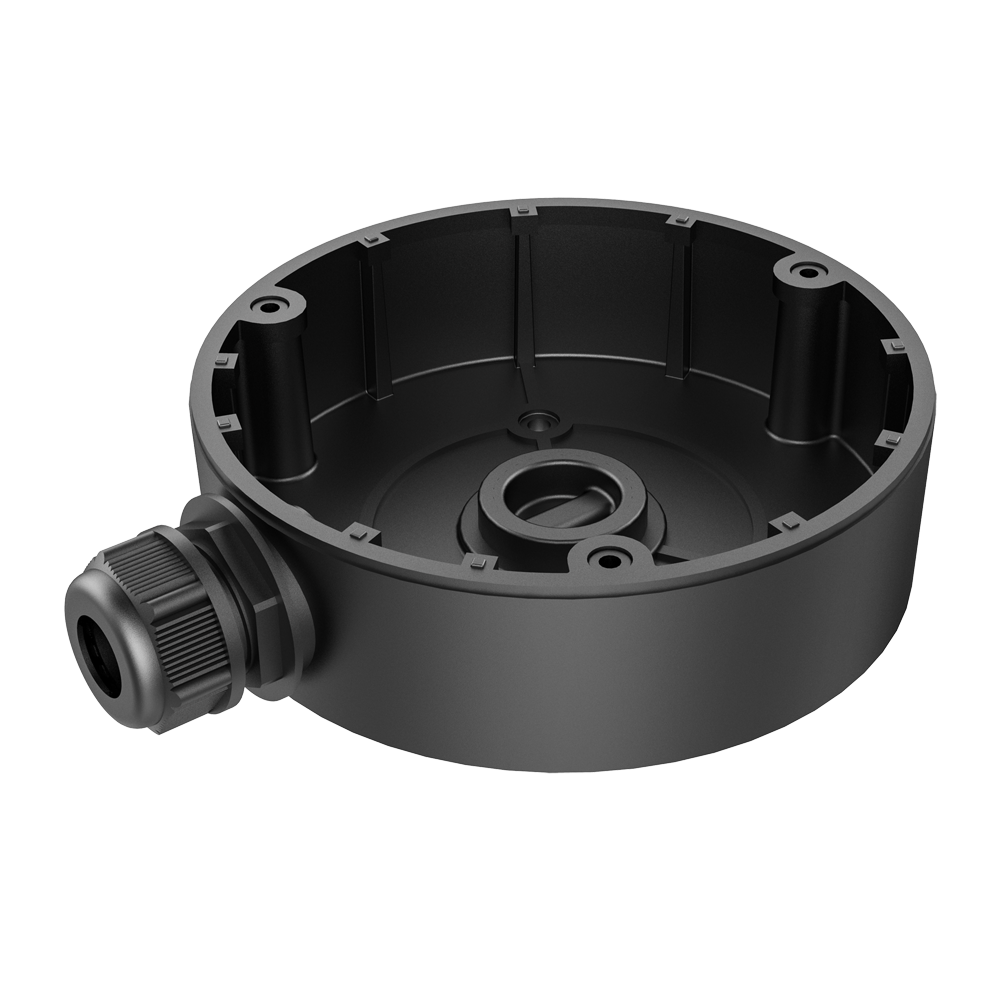 Hikvision DS-1280ZJ-DM8(Black) - Caja de conexiones domo