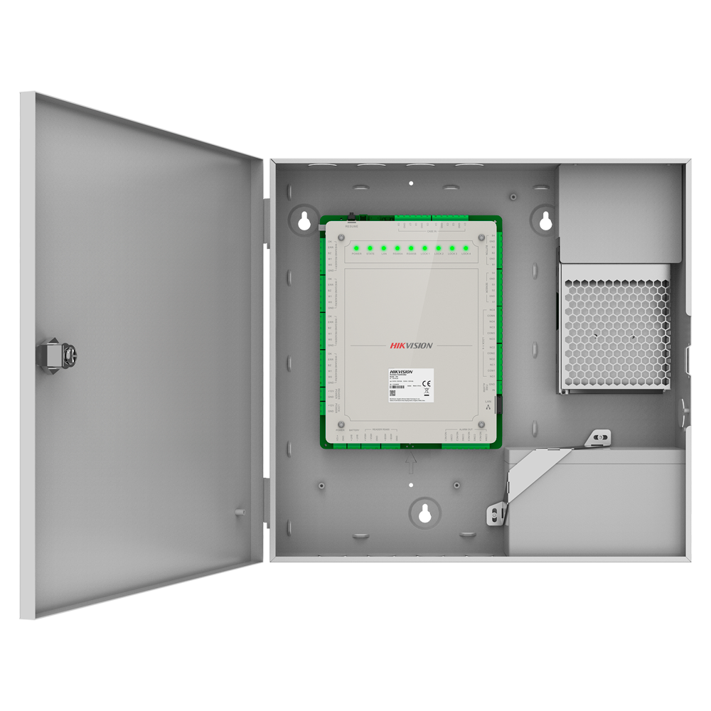 Hikvision DS-K2624X - Controladora acceso Facial/Huella/Tarjeta/PIN/QR