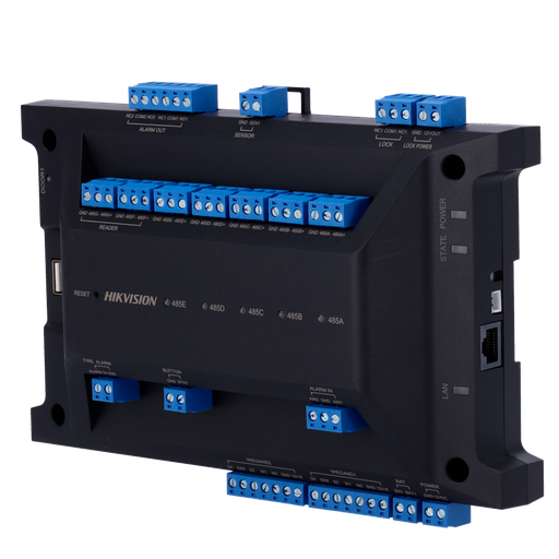 [DS-K2701X(P)] Hikvision DS-K2701X(P) - Controladora acceso Facial/Huella/Tarjeta/PIN/QR