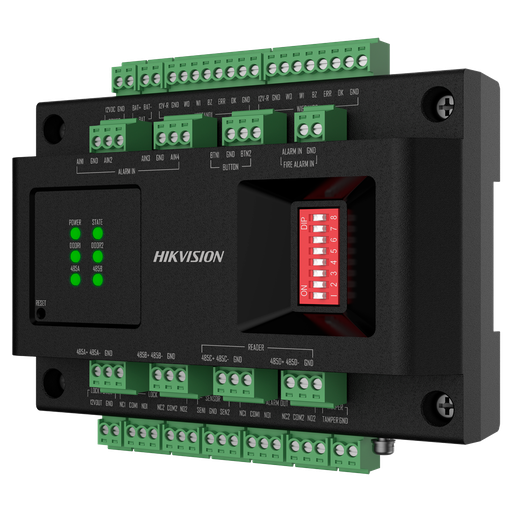 [DS-K2M002X] Hikvision DS-K2M002X - Controladora acceso Facial/Huella/Tarjeta/PIN/QR