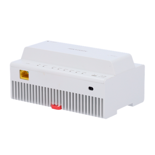 [DS-KAD706Y-S] Conversor para edificios - 2 hilos a IP - 6 grupos de 2 hilos - TCP/IP con RJ45 - Conecta con DS-KAD706Y - Monta... DS-KAD706Y-S