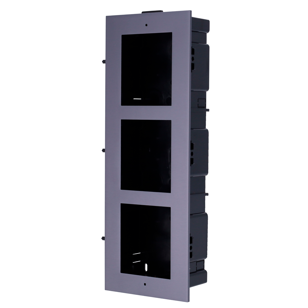 Hikvision DS-KD-ACF3/Plastic - Caja registro 3 mód