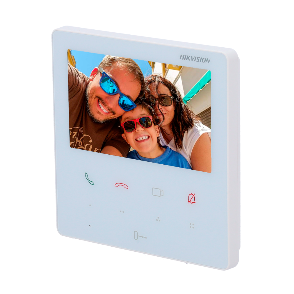 Hikvision DS-KH6110-WE1/White - Monitor videoportero 4.3"