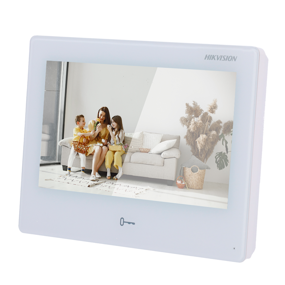 Hikvision DS-KH9310-WTE1(B) - Monitor videoportero 7"