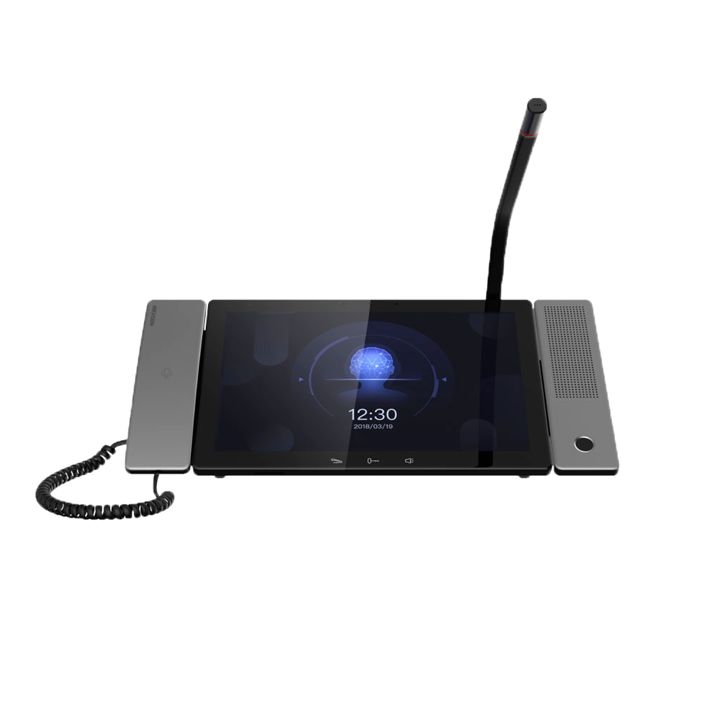 Monitor maestro para videoporteros - Pantalla táctil IPS 10.1" - Audio omnidireccional - TCP/IP, SIP | 2 salidas de... DS-KM9503