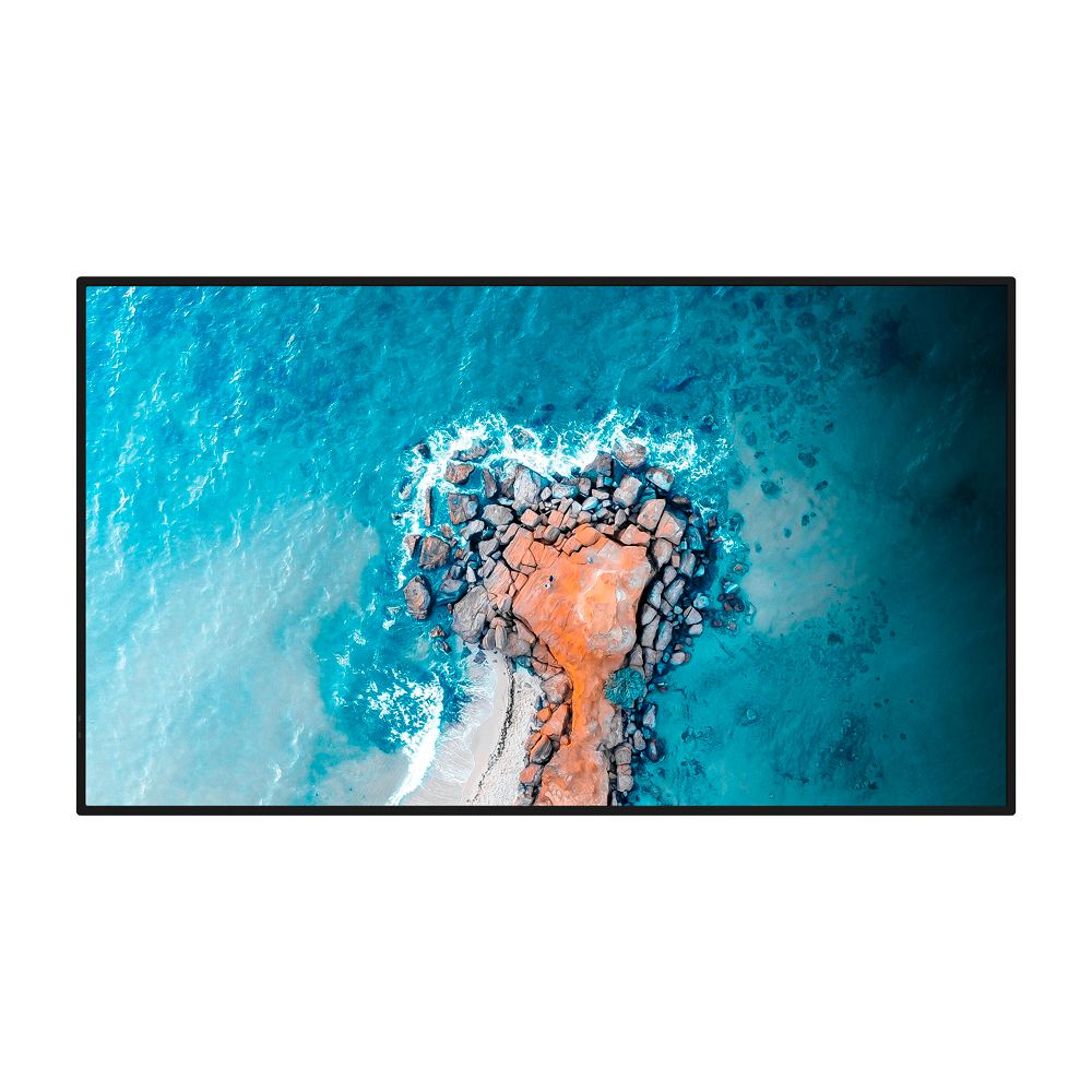 Monitor digital signage 43" 4K - Cartelería digital local USB - Cartelería cloud VisionInfo (opcional) - Funciona... HIS-43DM66D
