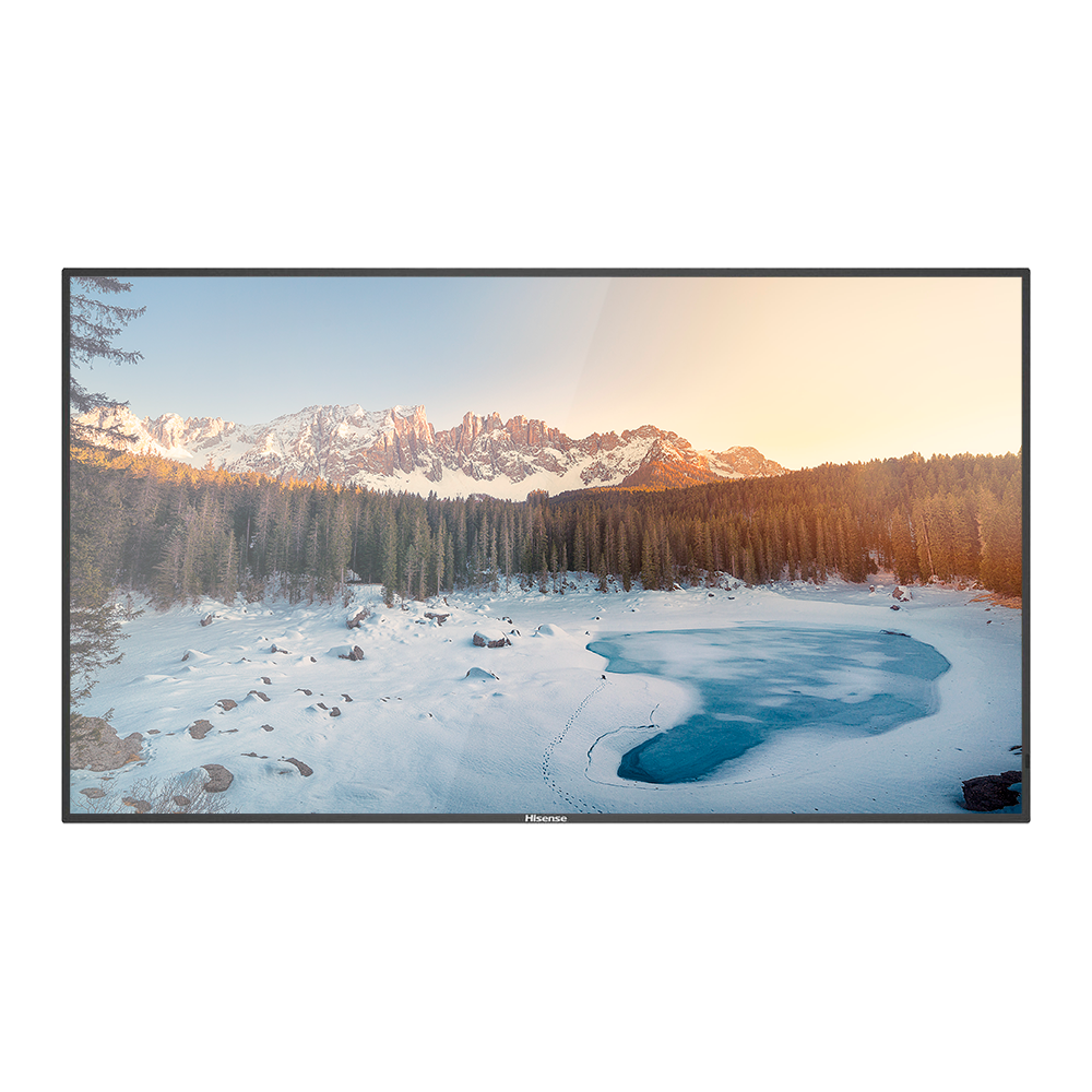 Monitor HISENSE DLED 4K 65" | Serie E - Resolución 3840x2160 - 2 entradas HDMI 2.0 - Uso intensivo 18/7 - Audio ... HIS-65B4E31T