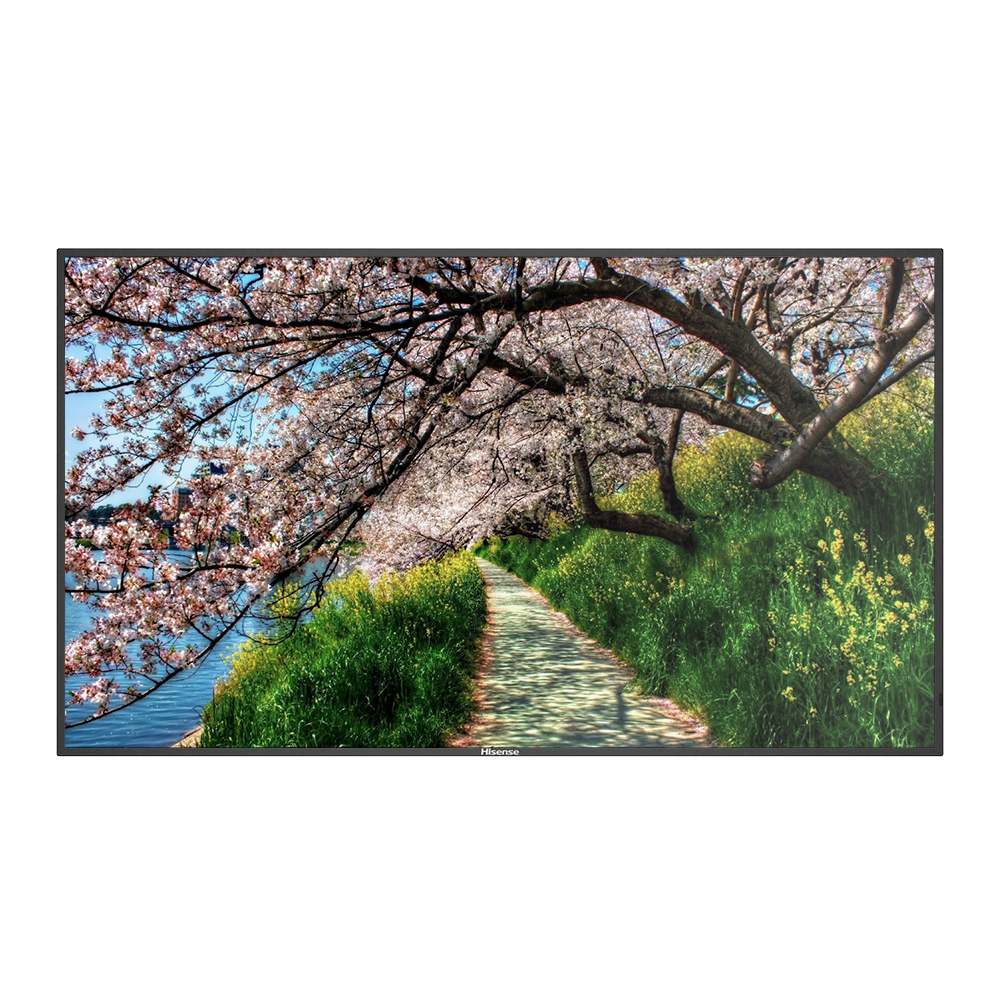Monitor HISENSE DLED 4K 86" | Serie E - Resolución 3840x2160 - 2 entradas HDMI 2.0 - Uso intensivo 18/7 - Audio ... HIS-86B4E30T
