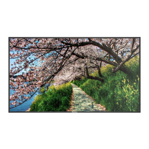 [HIS-86B4E30T] Monitor HISENSE DLED 4K 86" | Serie E - Resolución 3840x2160 - 2 entradas HDMI 2.0 - Uso intensivo 18/7 - Audio ... HIS-86B4E30T