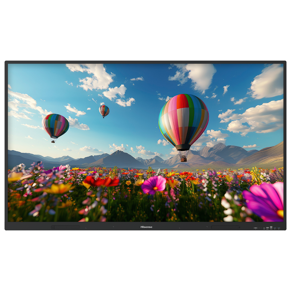 Monitor interactivo 86" - Resolución 4K - Android 14 - Certificación EDLA - 8 GB de RAM y 128 GB de ROM HIS-86WE3FE