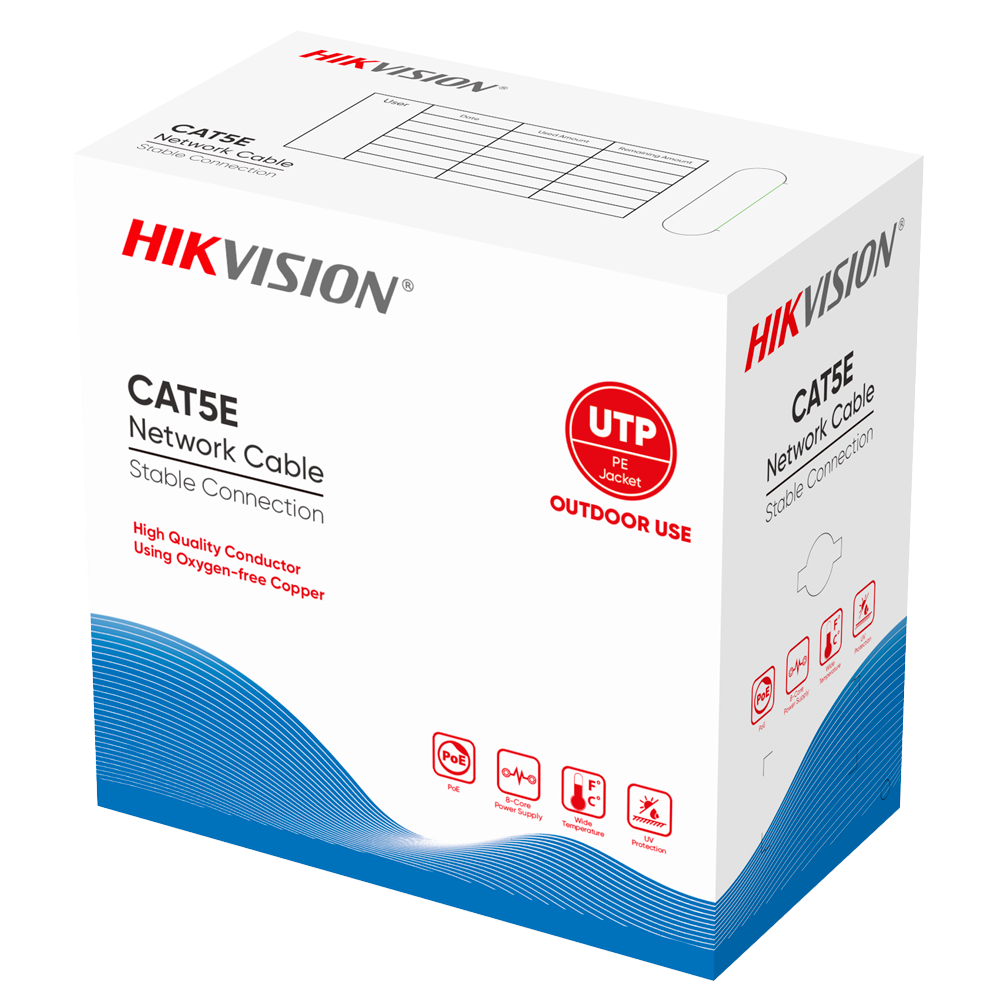 Hikvision DS-1LN5EO-UU/E - cable UTP categoría 5E