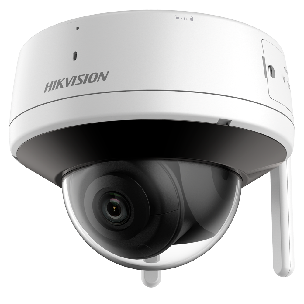 Cámara Domo IP WiFi Hikvision gama Value - Resolución 4 Mpx - Lente 2.8 mm - IR alcance 30 m | WDR... DS-2CV2141G2-IDW(2.8mm)(W)