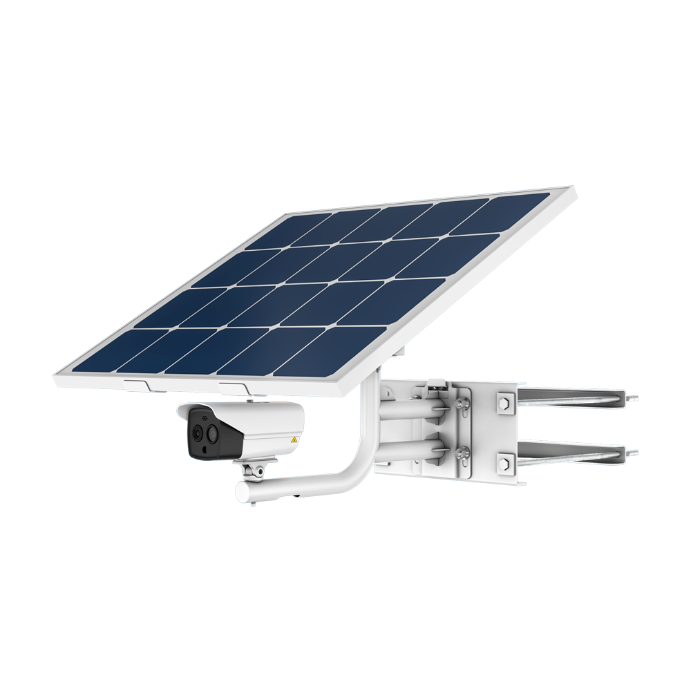 Cámara IP Térmica Dual Solar Bullet 4G - Sensor térmico 256x192 VOx | Lente 3.6 mm - Sensor ópt... DS-2TXS2628-3P/QA/GLT/CH36S80