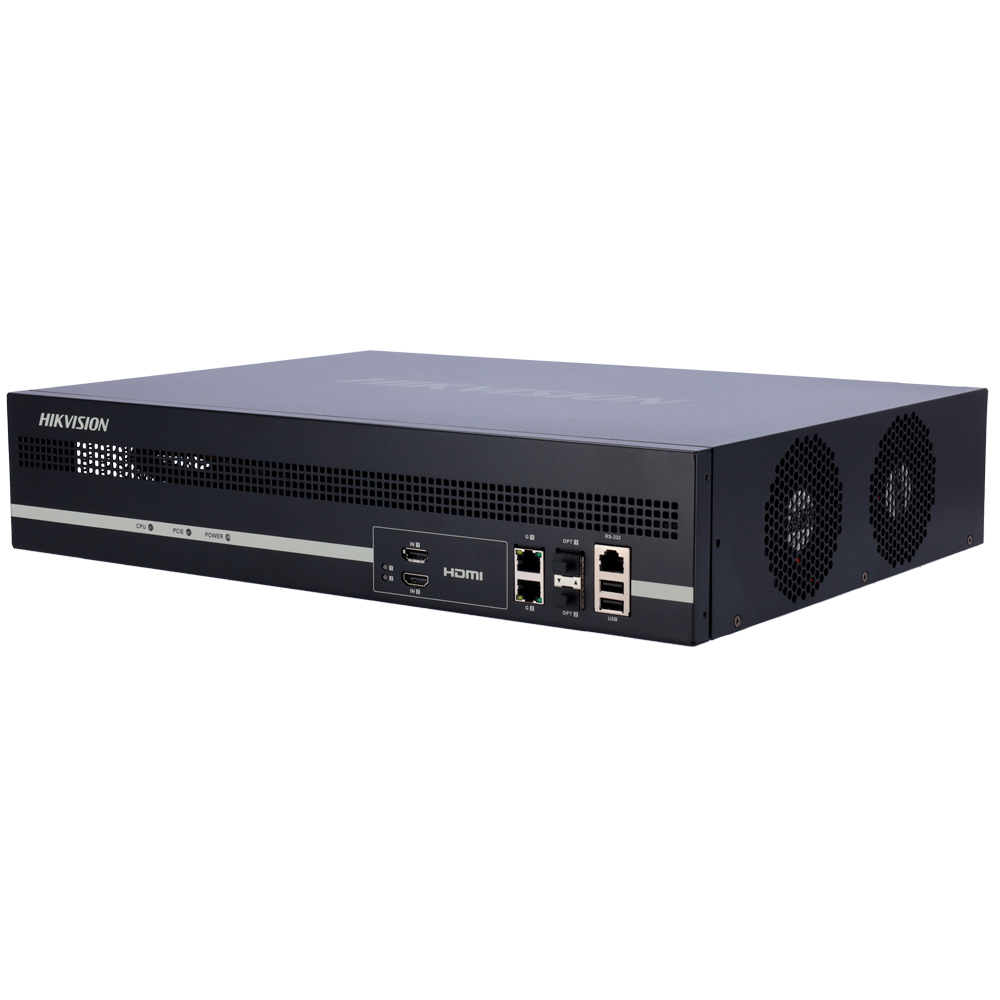 Decodificador Hikvision - 160 canales - Capacidad de decodificación 32 Mpx - 10 salidas HDMI 4K | 5 salidas DB1... DS-6910UDI(C)