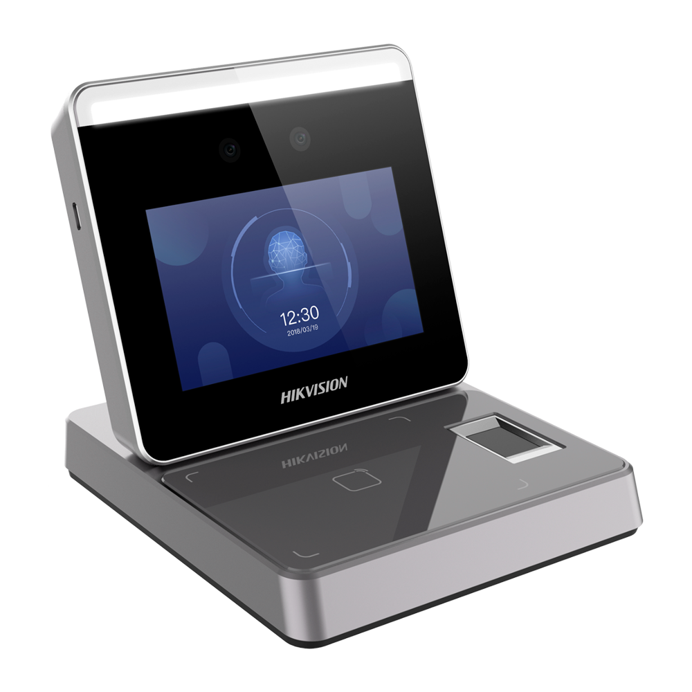 Hikvision DS-K1F600U-D6E-F - Lector Facial/Huella/Tarjeta