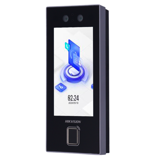 [DS-K1T344MBFWX-E1] Hikvision DS-K1T344MBFWX-E1 - Terminal acceso Facial/Huella/Tarjeta/PIN/QR IP65