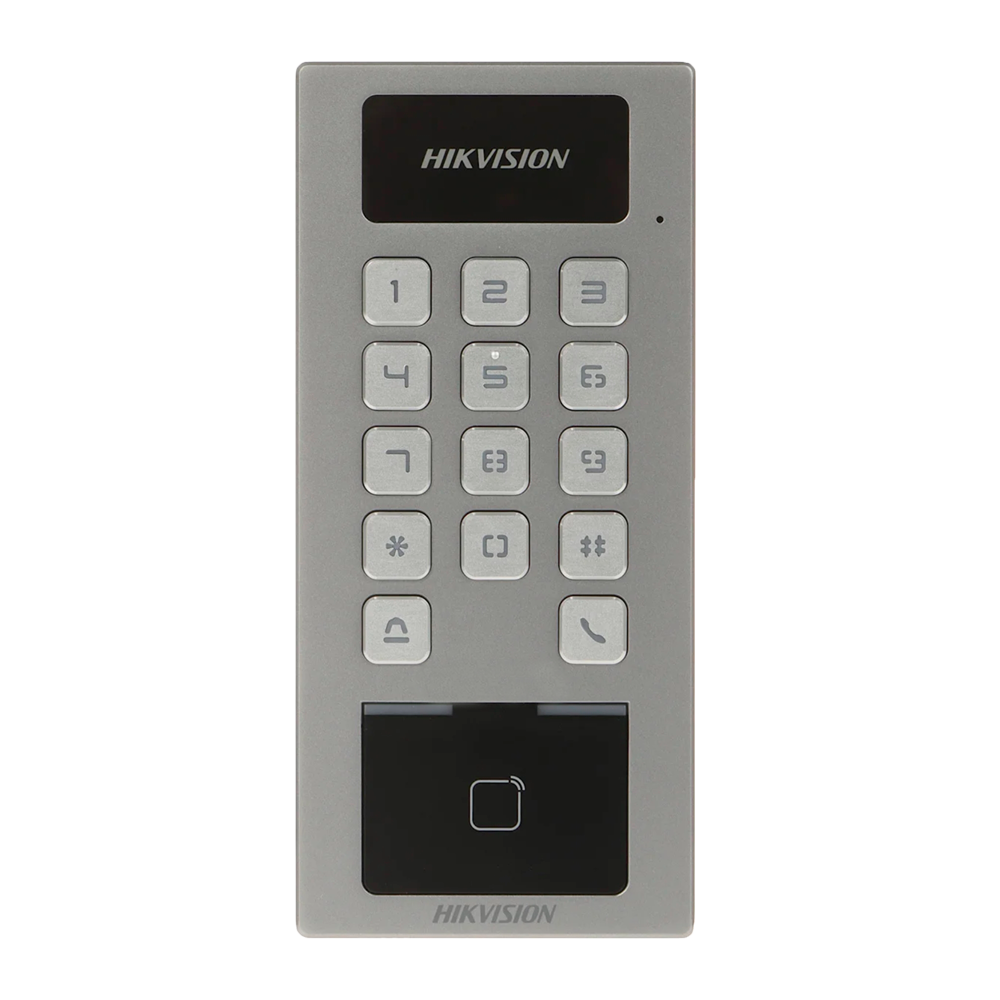 Hikvision DS-K1T502DBFWX - Terminal acceso Huella/Tarjeta/PIN IP65