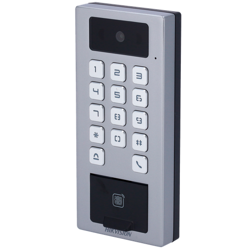 [DS-K1T502DBFWX-C] Hikvision DS-K1T502DBFWX-C - Terminal acceso Huella/Tarjeta/PIN/QR IP65
