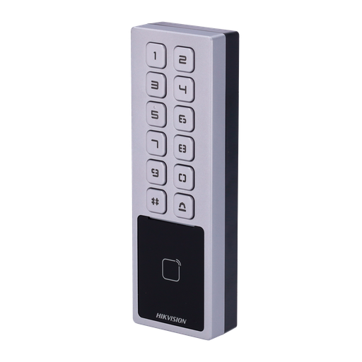 [DS-K1T805EBWX] Hikvision DS-K1T805EBWX - Terminal acceso Tarjeta/PIN IP65