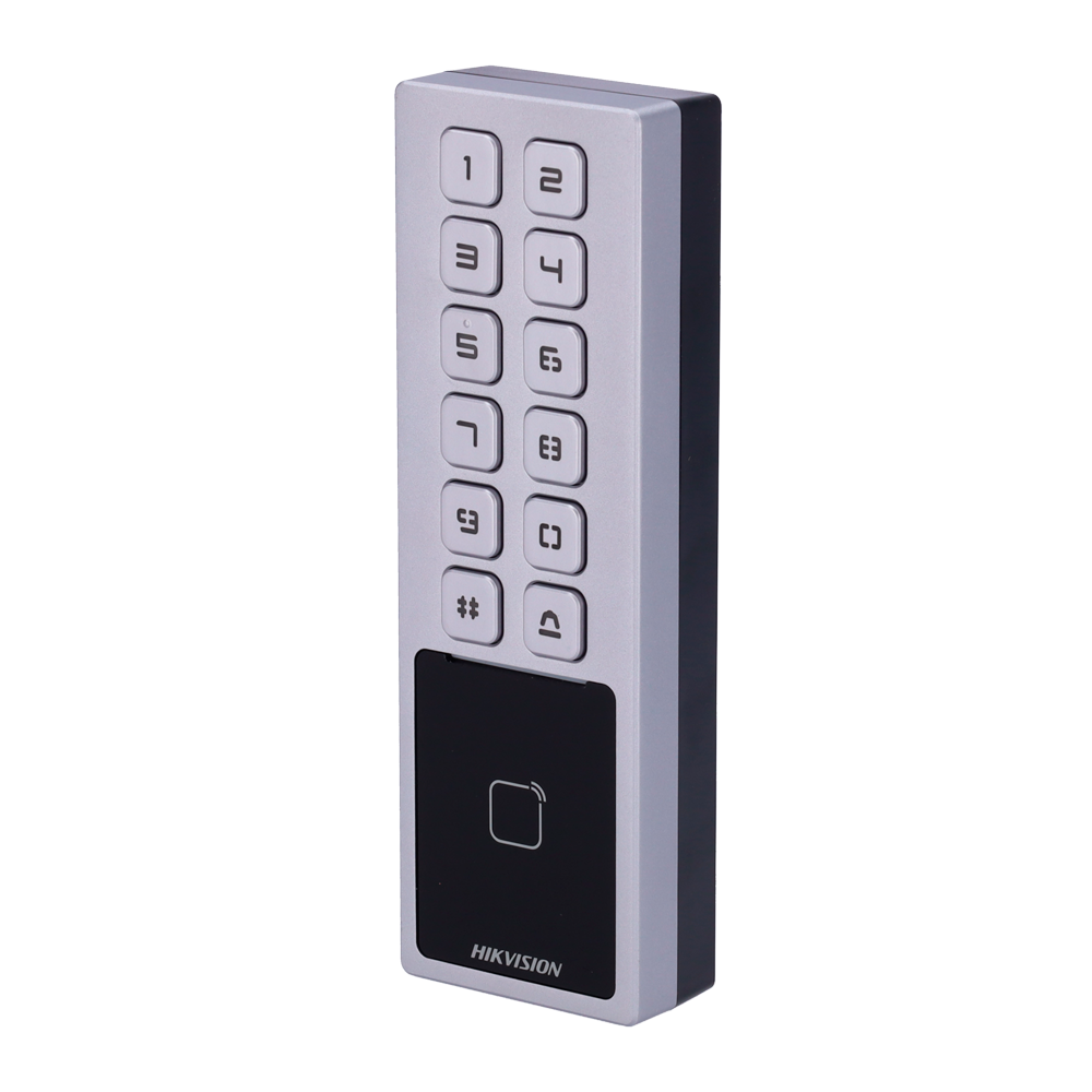 Hikvision DS-K1T805EX - Terminal acceso Tarjeta/PIN IP65