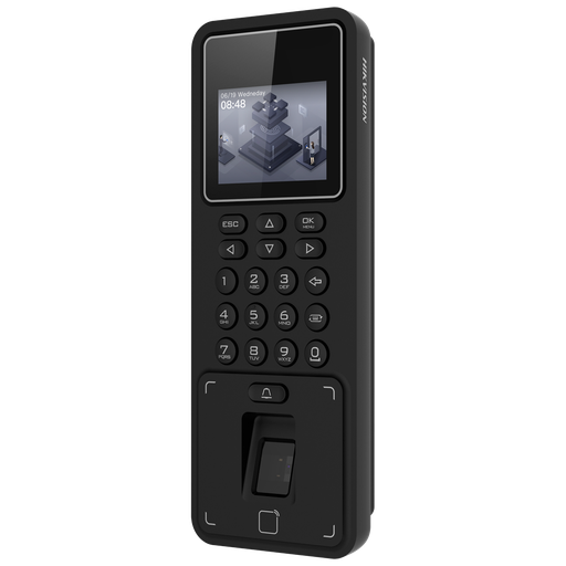 [DS-K1T808MFWX] Hikvision DS-K1T808MFWX - Terminal acceso Huella/Tarjeta/PIN