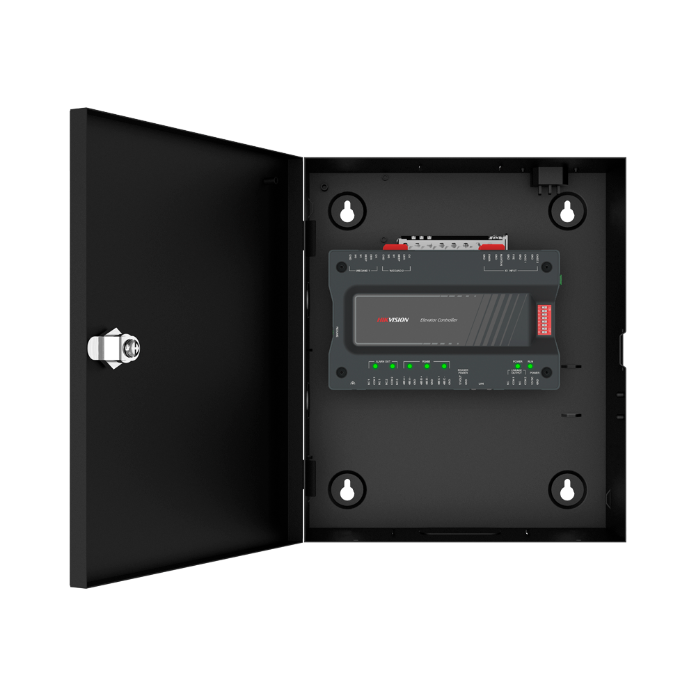 Hikvision DS-K2220X - Controladora acceso Huella/Tarjeta/PIN/QR