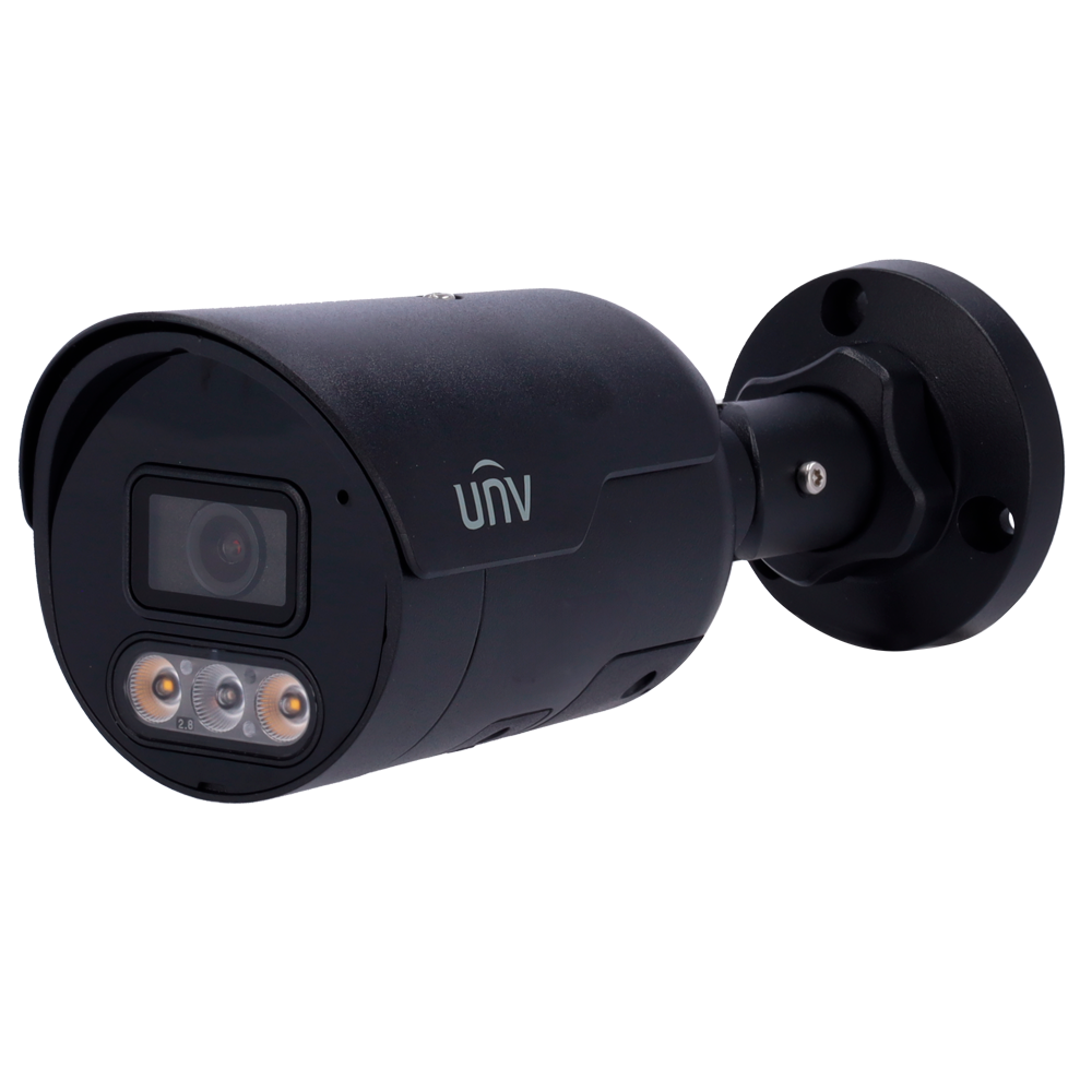 Uniview UV-IPC2124LE-ADF28KMC-DL-BLACK - Bullet IP 4MP 2.8mm