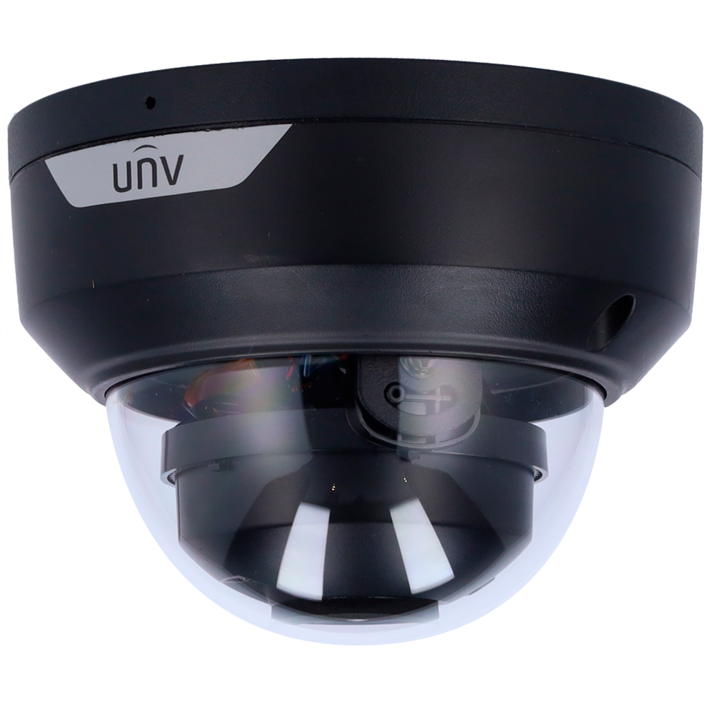 Uniview UV-IPC324LE-ADF28K-H-BLACK - Domo IP 4MP 2.8mm