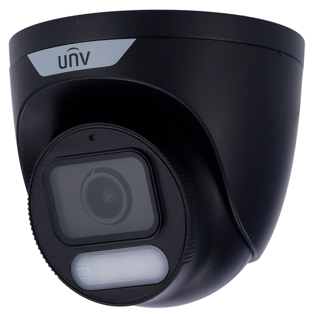 Uniview UV-IPC3624LE-ADF28K-WP-BLACK - Turret IP 4MP 2.8mm