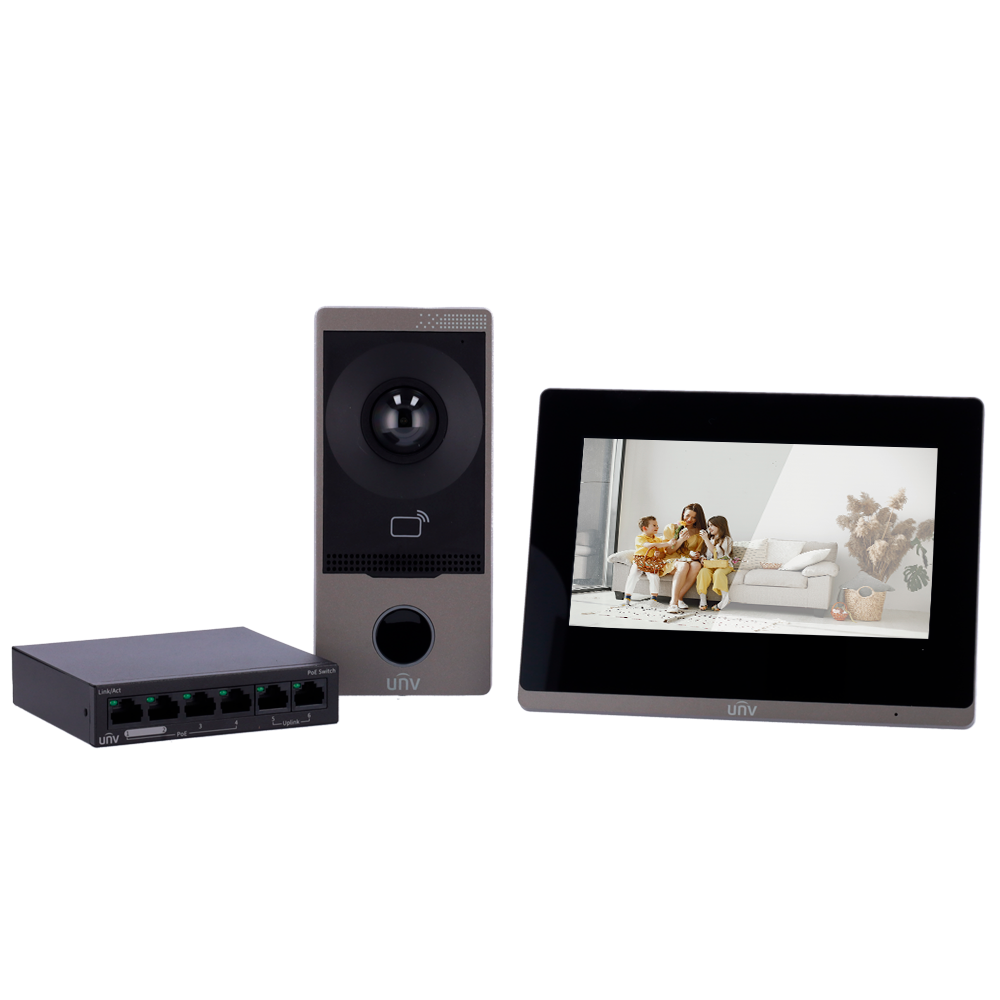 UV-KIT/201S/372S/NSW2020 - Kit de videoportero - Tecnología IP & WiFi - Incluye placa y...