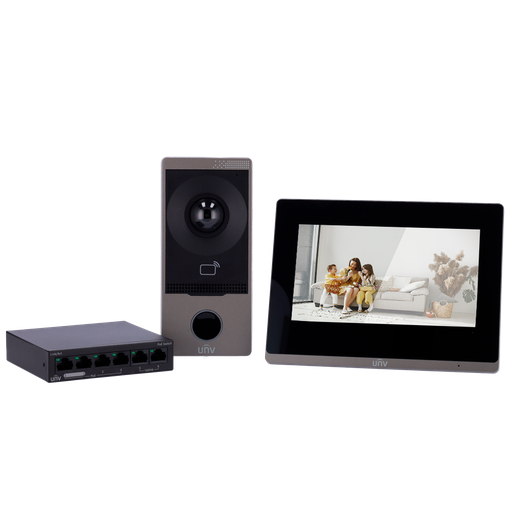 [UV-KIT/201S/372S/NSW2020] UV-KIT/201S/372S/NSW2020 - Kit de videoportero - Tecnología IP & WiFi - Incluye placa y...