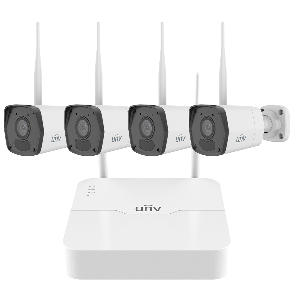 UV-KIT/NVR301-08S4-LW/4*IPC2122LB-AF28WK-WF - Kit de Videovigilancia - Conexión ethernet y...