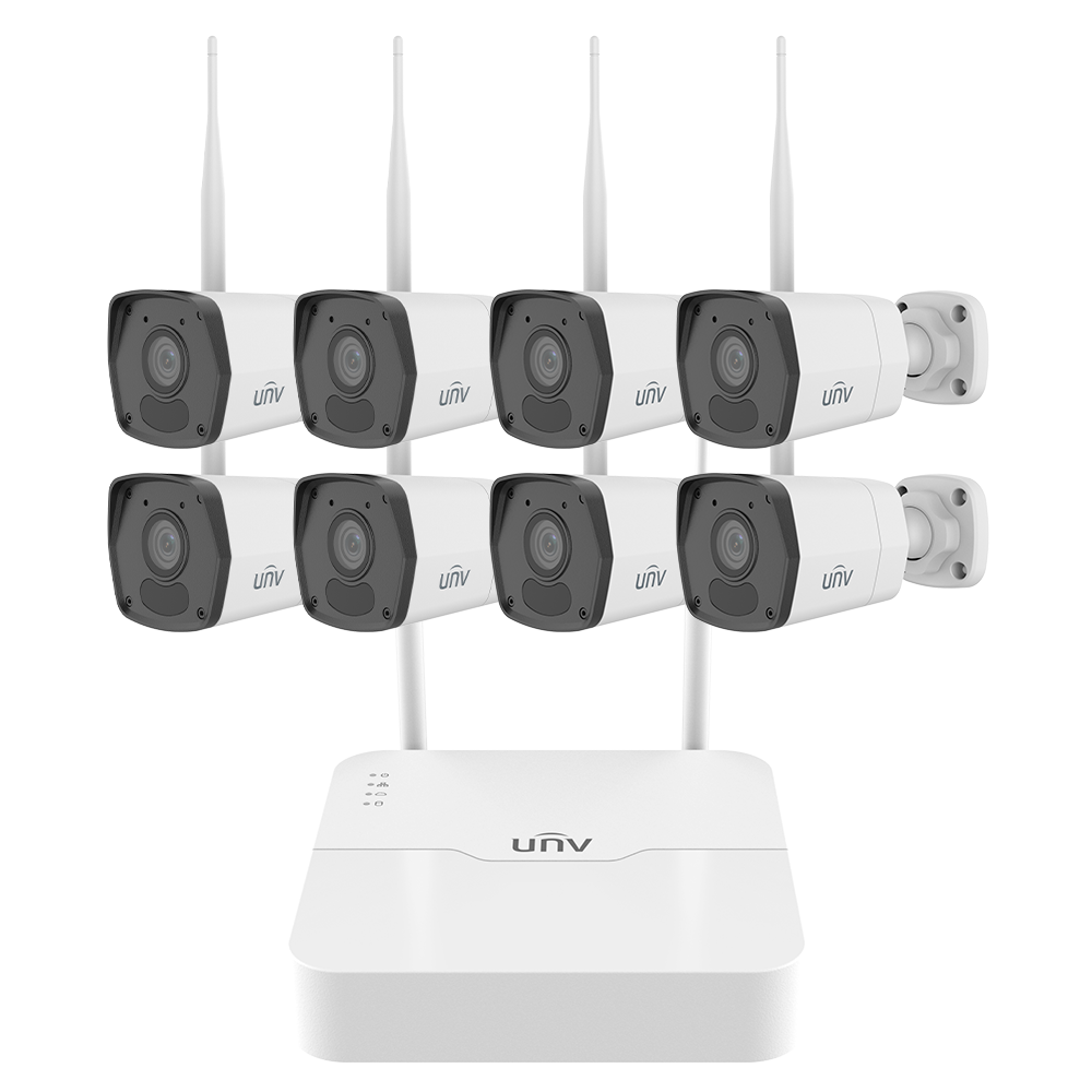 UV-KIT/NVR301-08S4-LW/8*IPC2122LB-AF28WK-WF - Kit de Videovigilancia - Conexión ethernet y...
