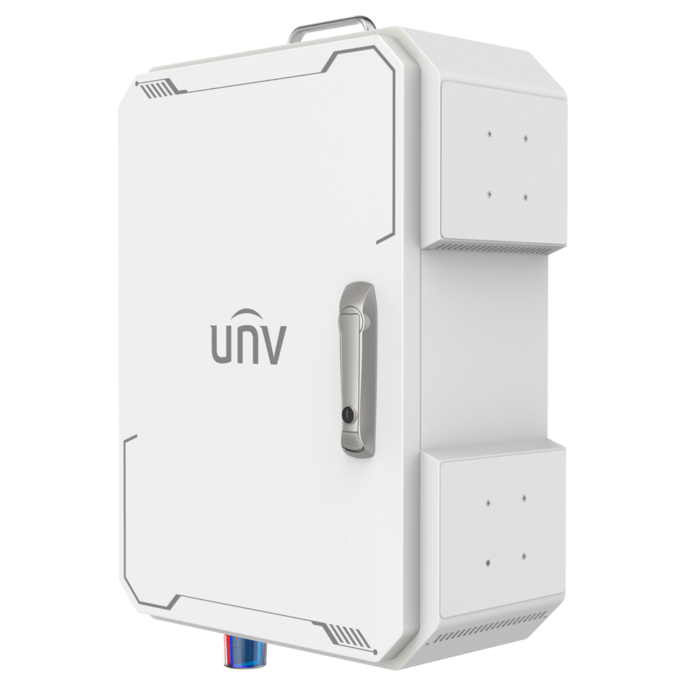UV-SMBOX02-R - Smart Management Box - Armario con NVR integrado - 8CH vídeo | 8CH PoE - Ancho...