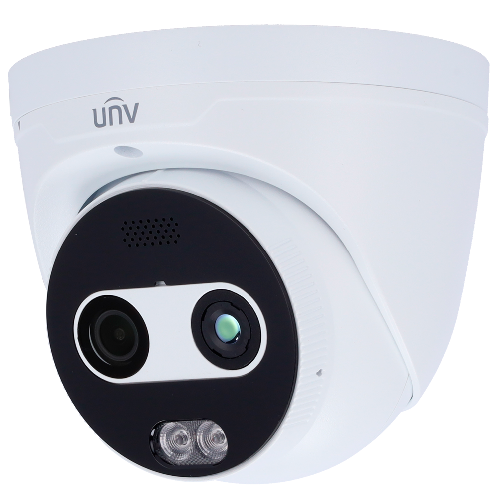UV-TIC3612SA-F3-4F4AC-I1 - Cámara térmica Dual IP - Térmico: 256x192 | Lente 3 mm - √ìptico: 4...
