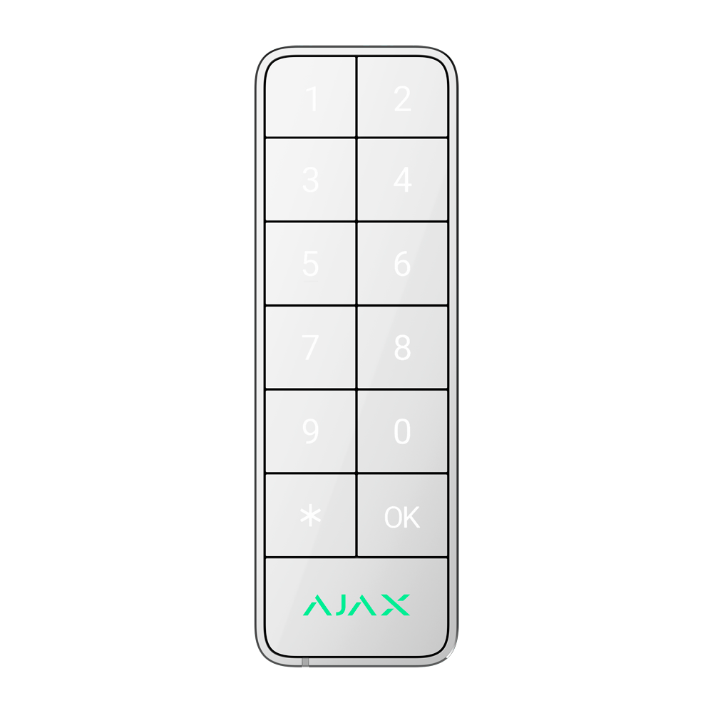 FIBRA-KEYPADOUTDOOR-W - Teclado para exterior IP66/IK08 con lector RFID - Armado/desarmado...