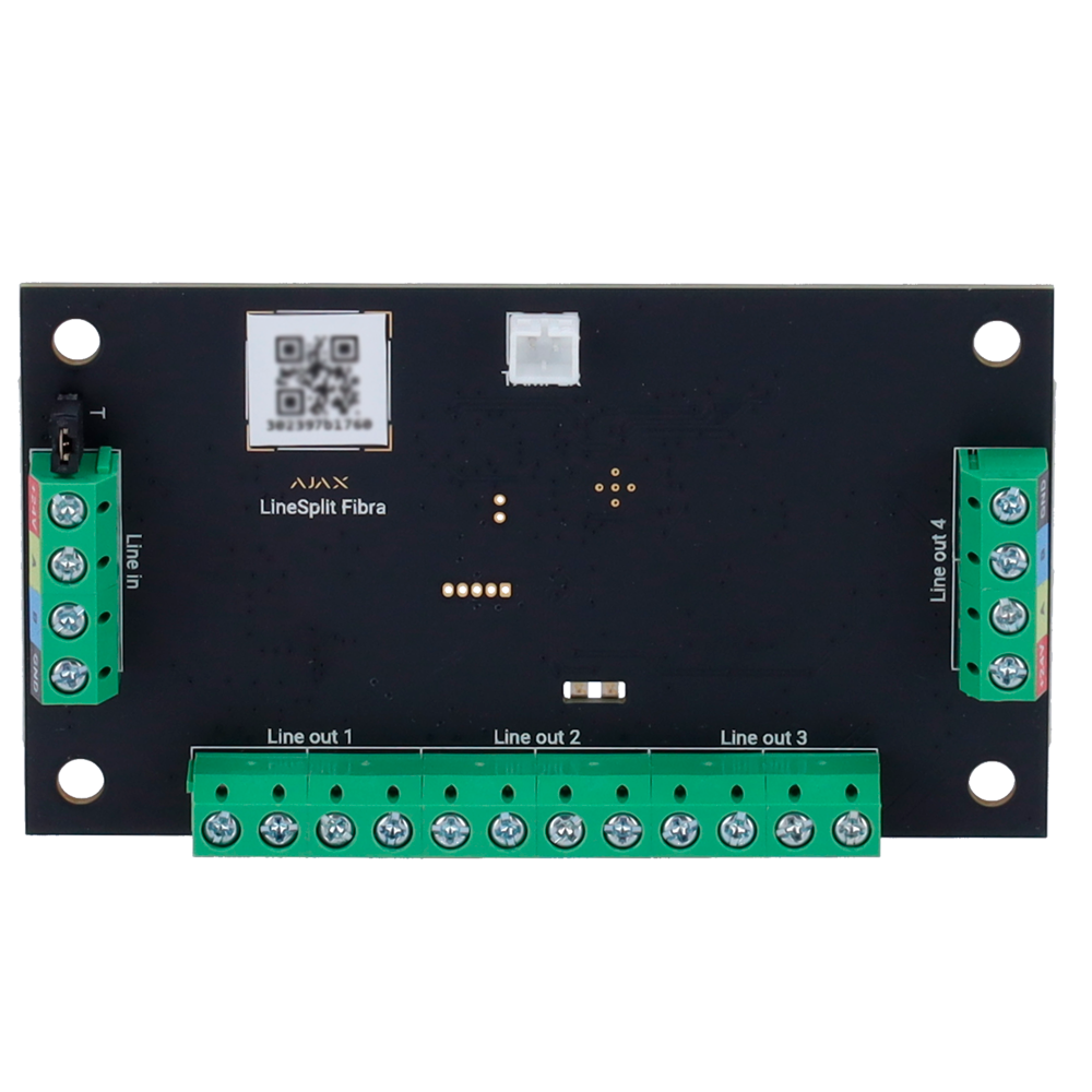 FIBRA-LINESPLIT - Módulo para dividir una línea Fibra en cuatro - Protocolo Fibra -...