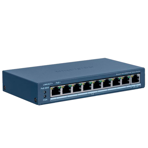 [DS-3E1309P-EI/M] Hikvision DS-3E1309P-EI/M - Switch 8p PoE gestionable