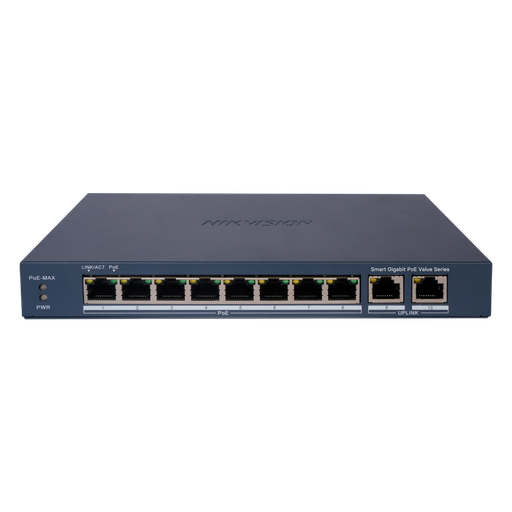 [DS-3E1510P-EI/M] Hikvision DS-3E1510P-EI/M - Switch 8p PoE gestionable