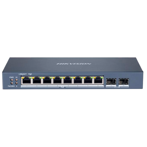[DS-3E1510P-SI] Hikvision DS-3E1510P-SI - Switch 8p PoE