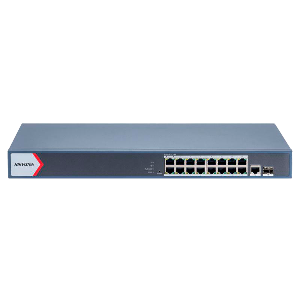 Hikvision DS-3E1518P-EI - Switch 16p PoE