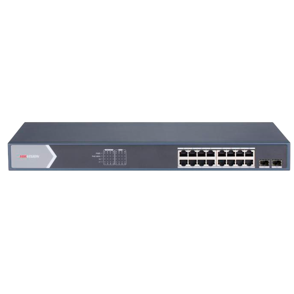 Hikvision DS-3E1518P-SI - Switch 16p PoE