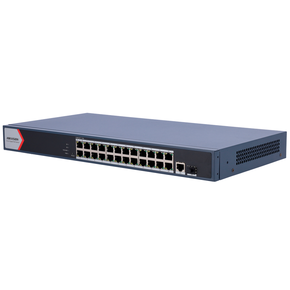 Hikvision DS-3E1526P-EI - Switch 24p PoE