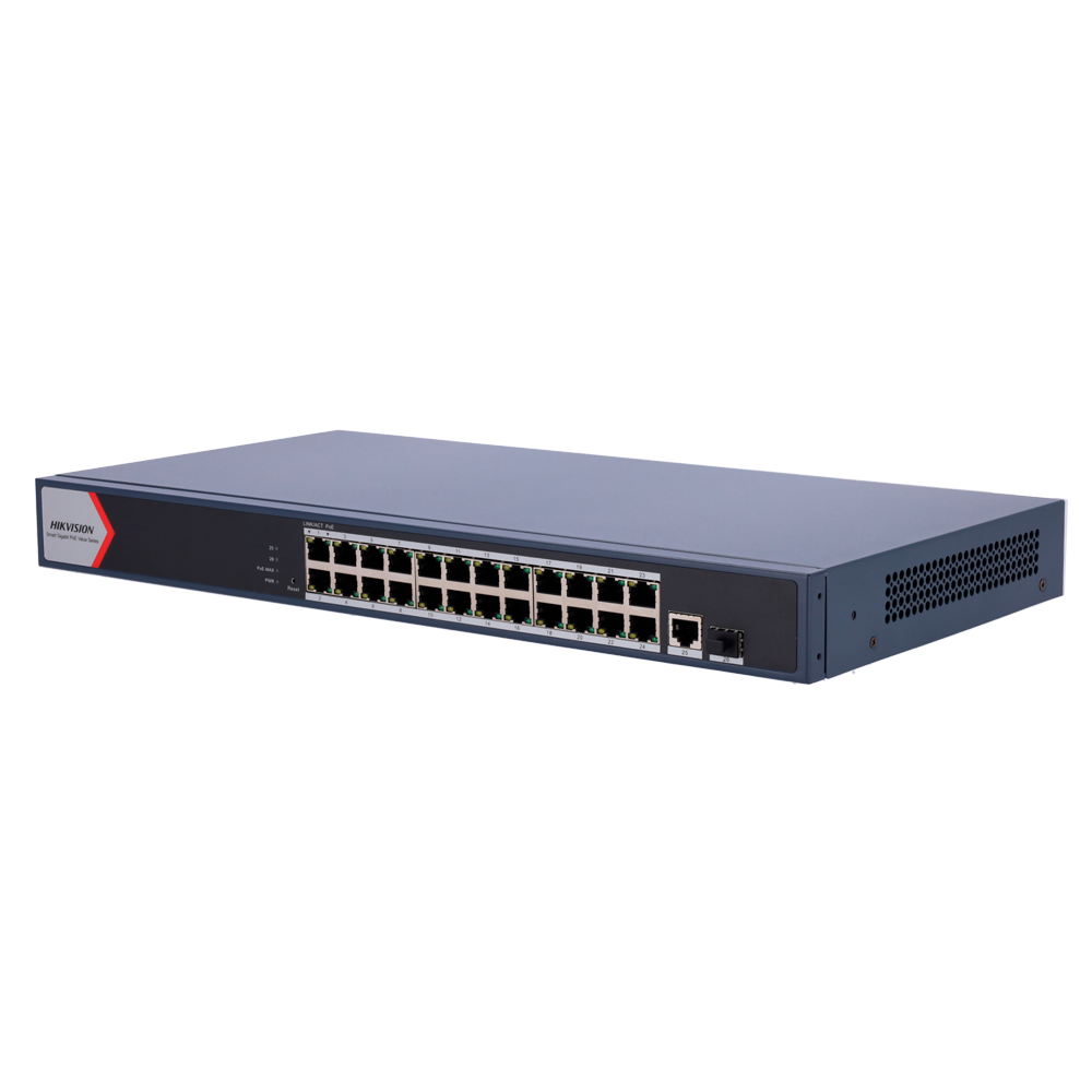 Hikvision DS-3E1526P-EI/M - Switch 24p