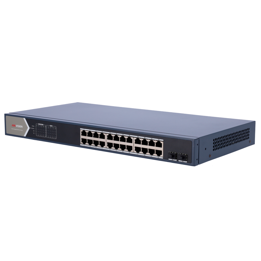 Hikvision DS-3E1526P-SI - Switch 24p PoE