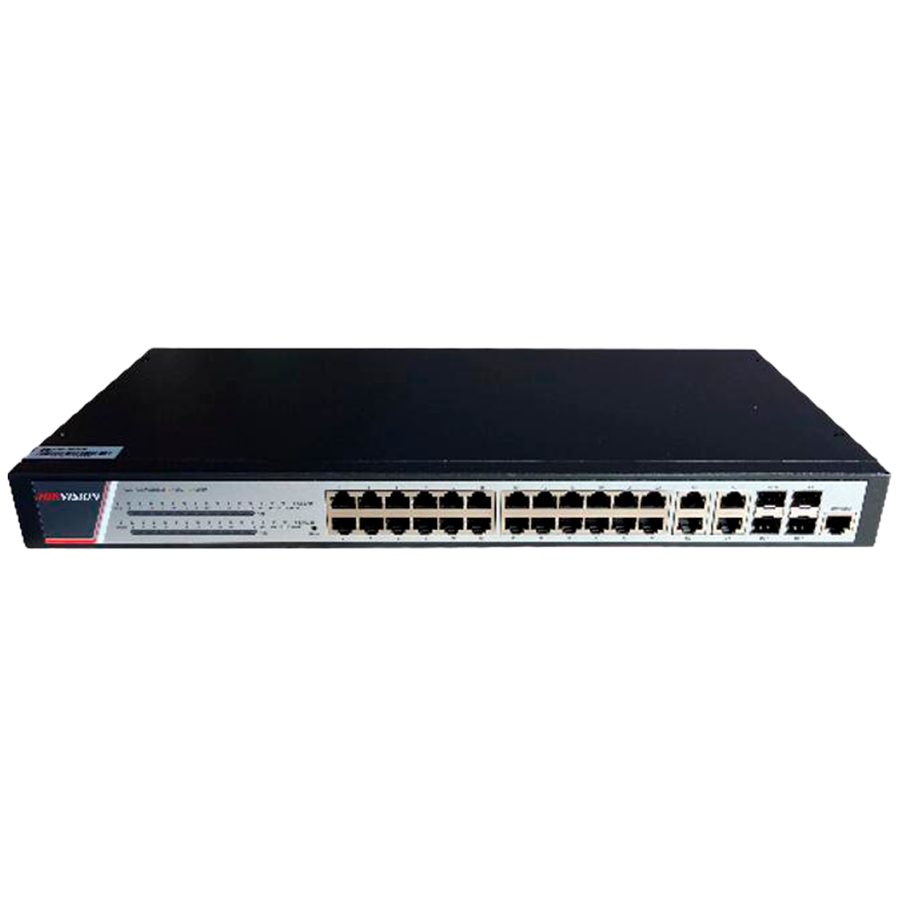 Hikvision DS-3E2528P(B) - Switch 24p PoE gestionable