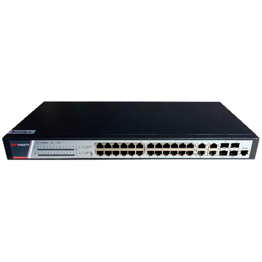 [DS-3E2528P(B)] Hikvision DS-3E2528P(B) - Switch 24p PoE gestionable