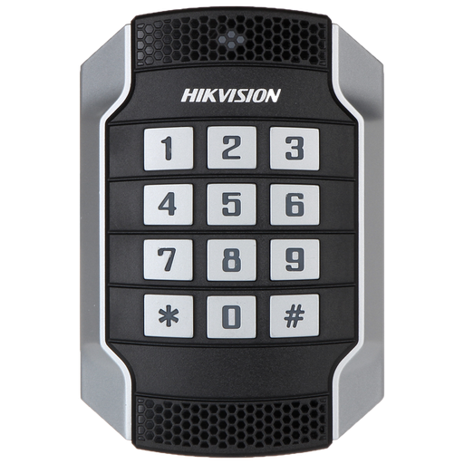 [DS-K1104MK] DS-K1104MK - Lector de acceso - Acceso por tarjeta MF y PIN - Indicador LED y acústico -...