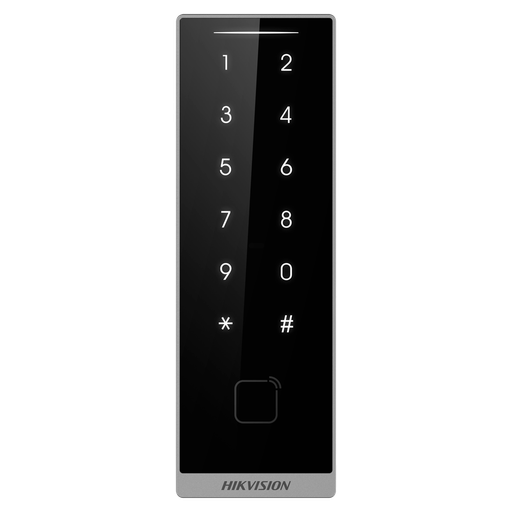[DS-K1105EMKB] DS-K1105EMKB - Lector de acceso para marcos - Acceso por tarjeta EM/MF y PIN - Indicador LED y...