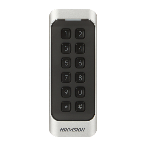 [DS-K1107AMK] DS-K1107AMK - Lector de acceso para marcos - Acceso por tarjeta MF y PIN - Indicador LED y...